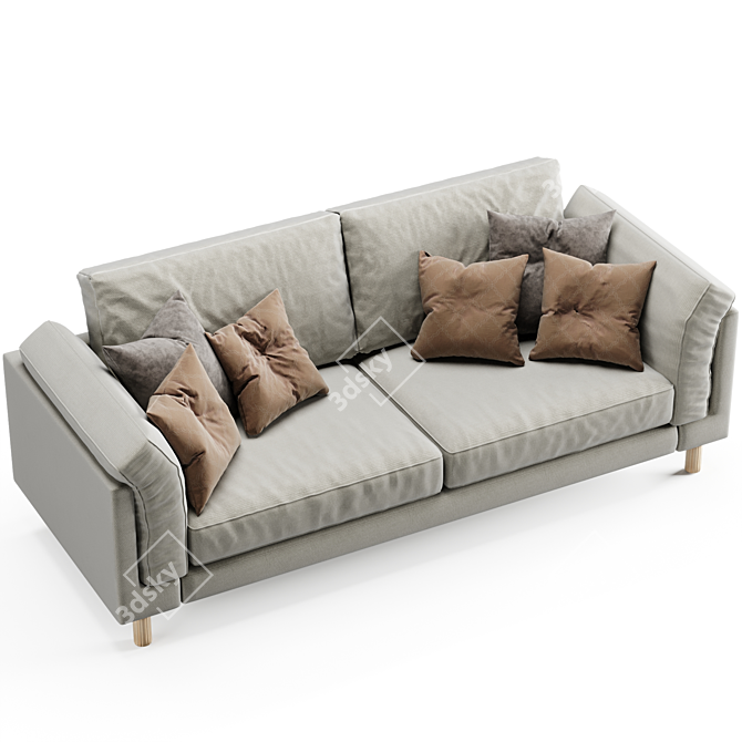 Boconcept Modern Sofa: Stylish and Comfortable 3D model image 5