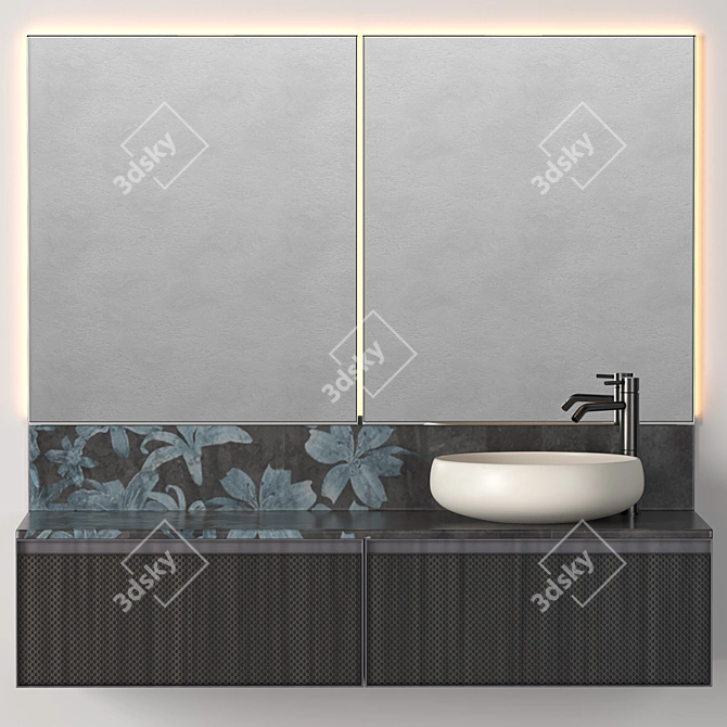 ARTELINEA +skin 140: Sleek Bathroom Elegance 3D model image 3