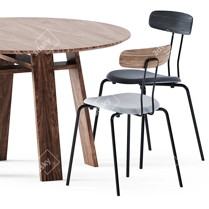 Bondt Dining Table: Zeitraum Excellence 3D model image 4