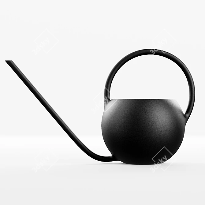 Minimalist Ron Watering Can 3D model image 2