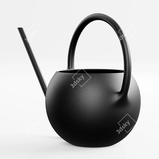 Minimalist Ron Watering Can 3D model image 4