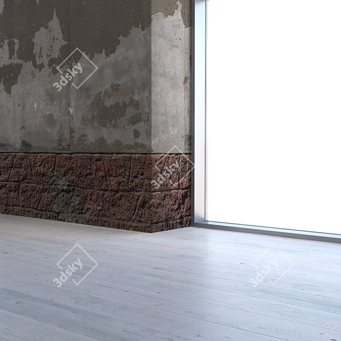 High-Resolution Seamless Facade Texture 3D model image 4