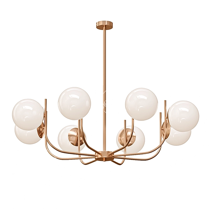 Felicitat Chandelier - Elegant Lighting Solution 3D model image 1