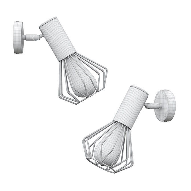 Loft Lamp MSK Electric Diadem: Sleek and Versatile! 3D model image 2