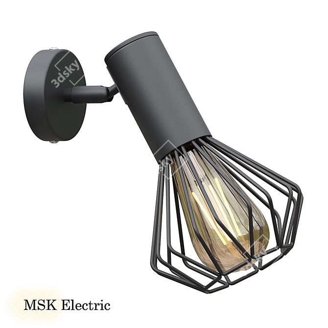 Loft Lamp MSK Electric Diadem: Sleek and Versatile! 3D model image 3