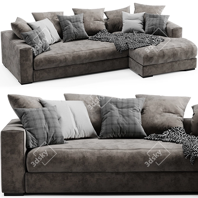 Boconcept Cenova Modern Sofa 3D model image 1