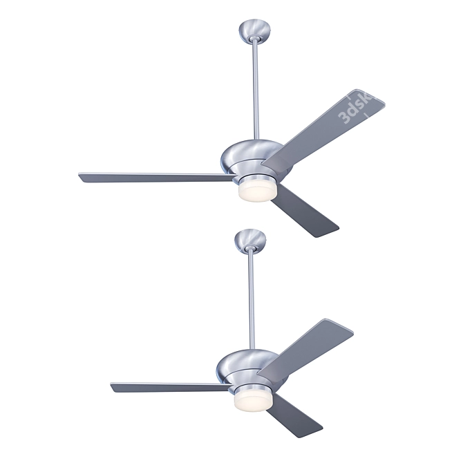 Altus Standard Ceiling Fan: Sleek, Modern Design 3D model image 3