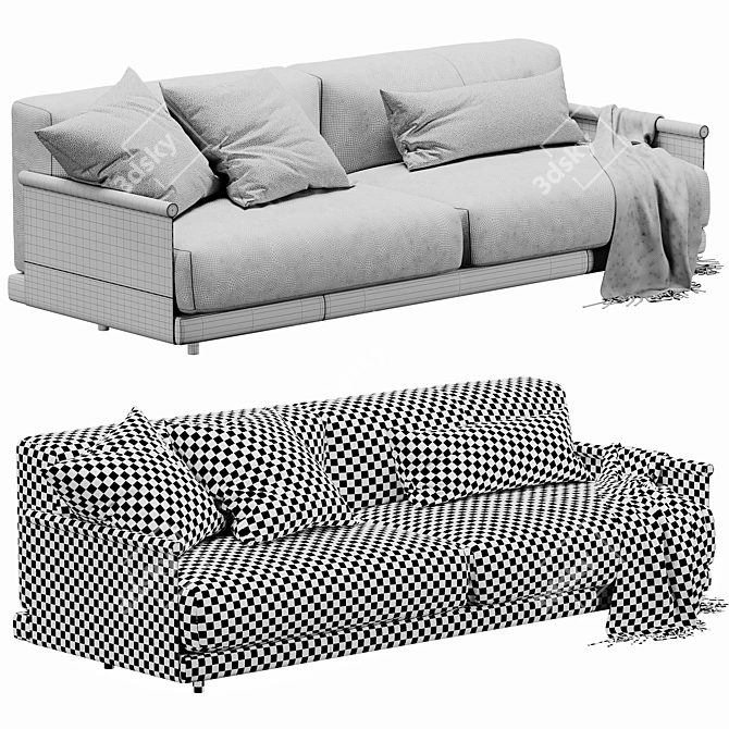 Modern Ditre Italia Athlon Sofa 3D model image 5