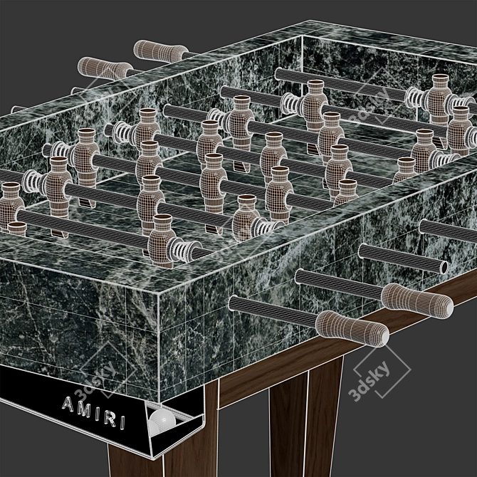 Modern Soccer Table: arton.design 3D model image 3