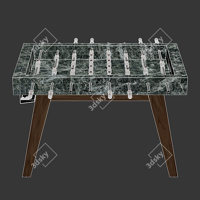 Modern Soccer Table: arton.design 3D model image 5