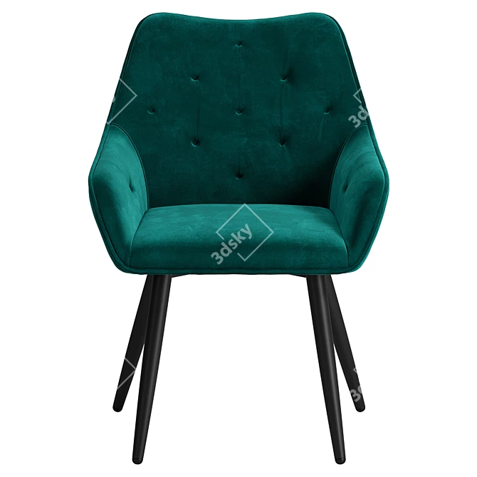 Chandler Chair: Modern and Elegant Seating Option 3D model image 2