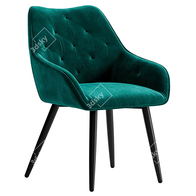 Chandler Chair: Modern and Elegant Seating Option 3D model image 7