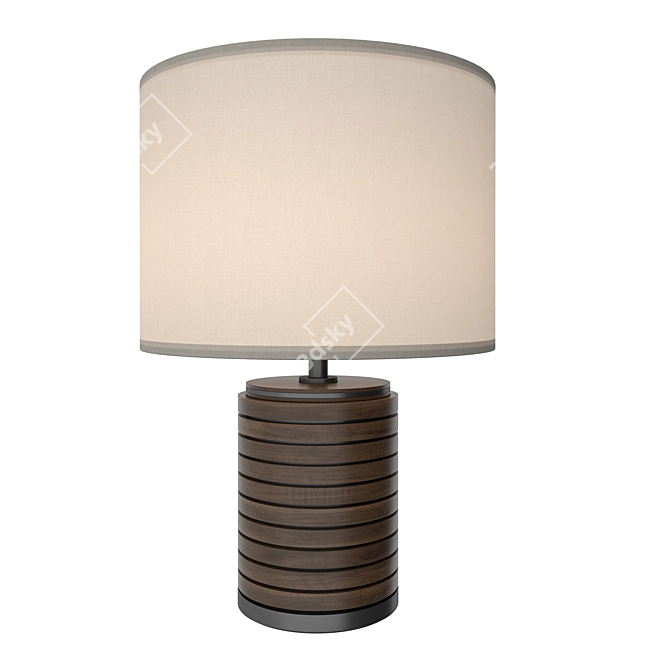 Vintage Centimeters Table Lamp 3D model image 1