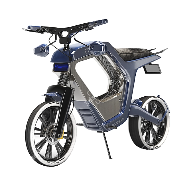 Electric Novus Bike: Powerful and Stylish 3D model image 1