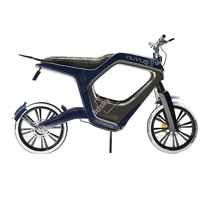 Electric Novus Bike: Powerful and Stylish 3D model image 2