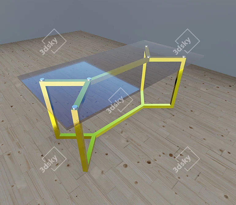 Versailles Hotel Table: Modern and Stylish 3D model image 2