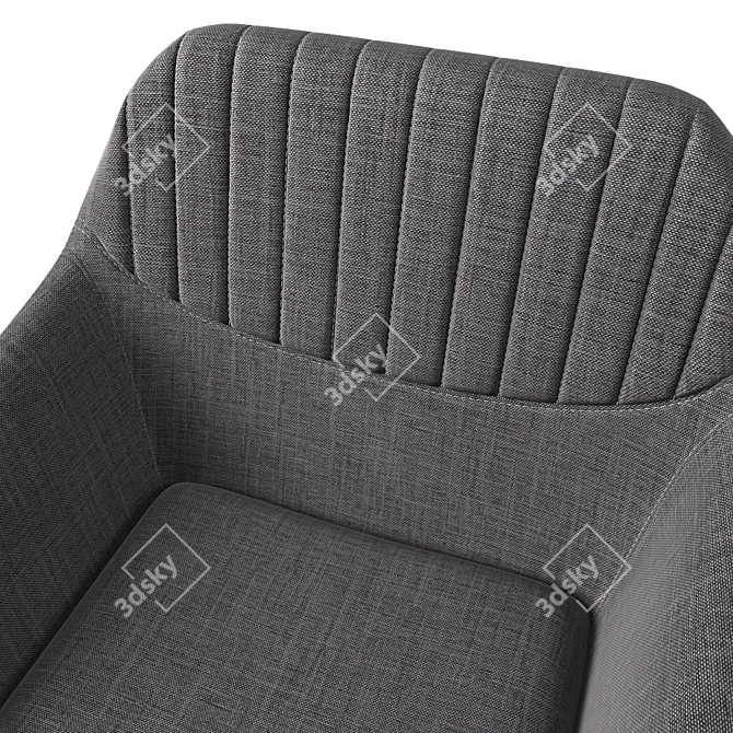 Signal Milton and Milton II Chairs - Stylish and Comfortable Seating 3D model image 5