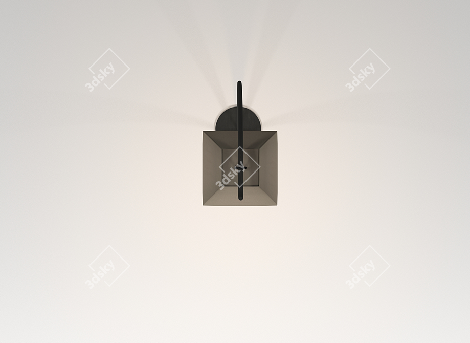 Title: Elegant Aladino Floor Lamp 3D model image 5