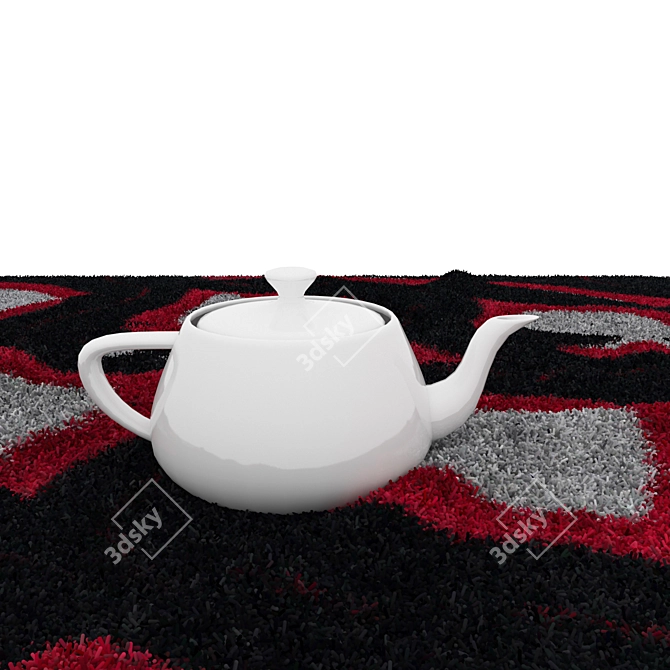 Versatile Rug Set with VRayFur 3D model image 6