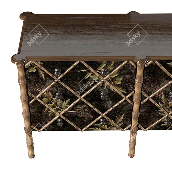 Venetian Style Fiesole Chest 3D model image 6