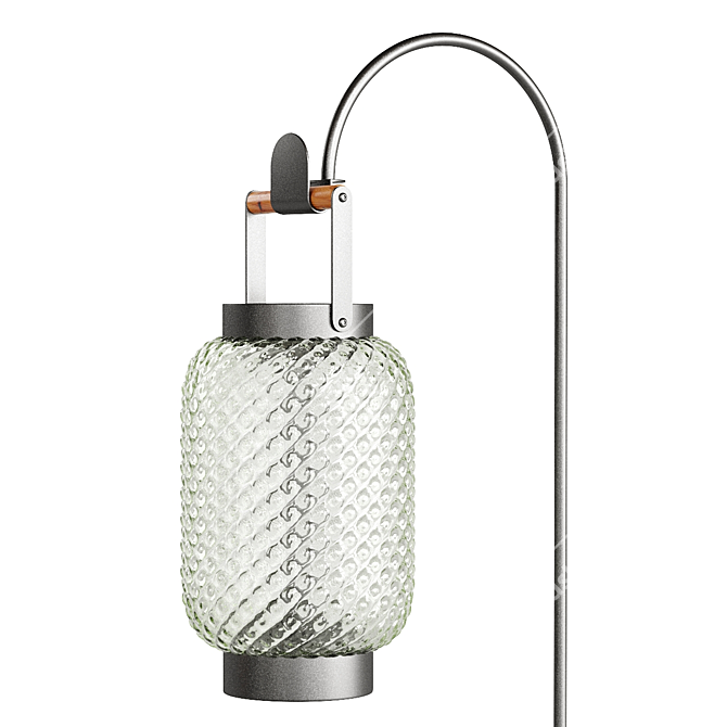 Nature-Inspired Outdoor Lamps 3D model image 3