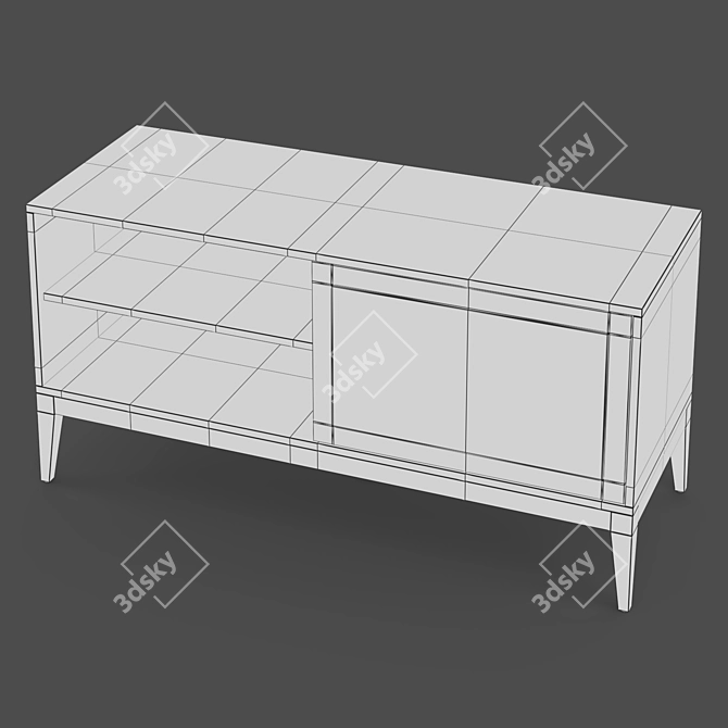 MOD Interiors Marbella TV Stand 3D model image 3