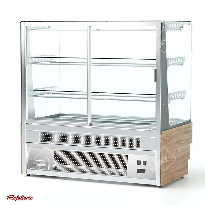 Refettorio RKC2 Confectionery Showcase - Professional Refrigerated Equipment 3D model image 6