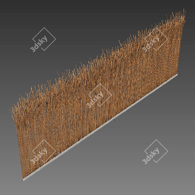 Elegant Branches Screen No. 5 3D model image 5