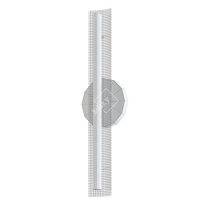 Perforated Glow Sconce 3D model image 2