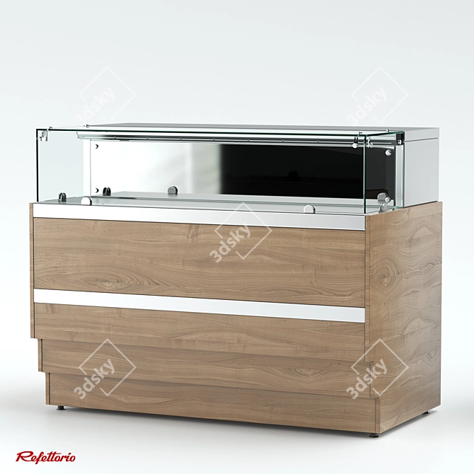 Refettorio RKТ: Professional Confectionery Counter 3D model image 1