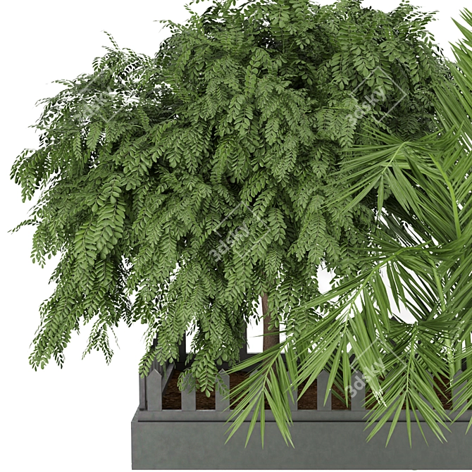 Vol 190 Plant Collection: High-Quality, Lightweight 3D model image 2