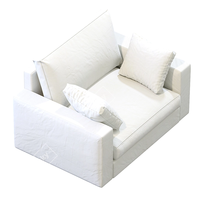 ComfortMax Harmony Armchair 3D model image 3