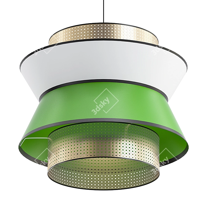 Singapour XXL Pendant Light 3D model image 1