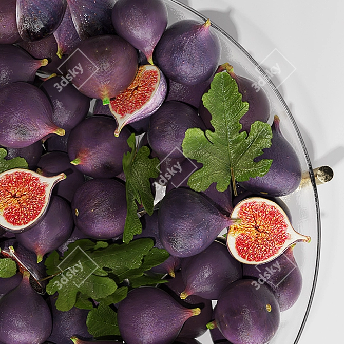 Modern Fruits Dish 2015 3D model image 8