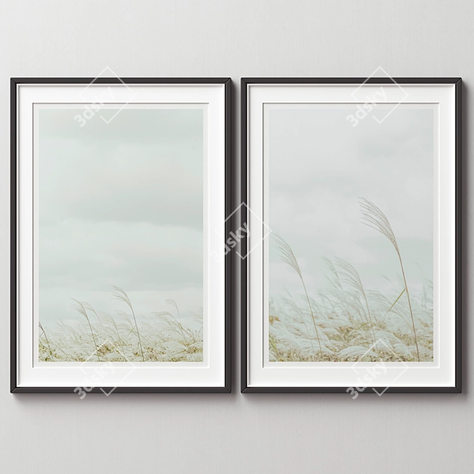 Versatile Picture Frames Set 3D model image 4