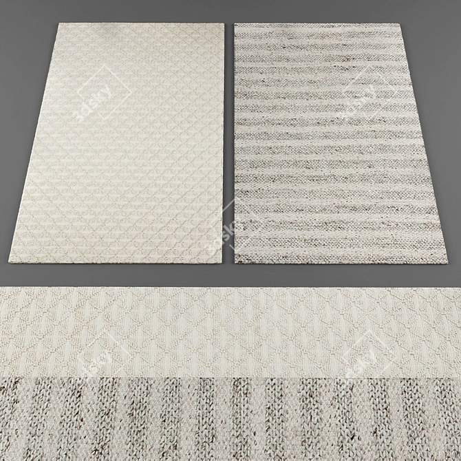 Diverse Rug Collection 3D model image 3