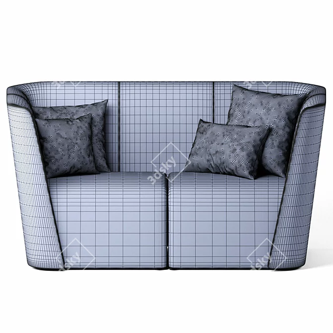 Elegant Legacy Sofa: V-Ray Render 3D model image 5