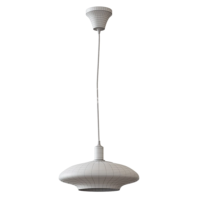 Elegant TÄLLBYN Pendant Lamp 3D model image 2