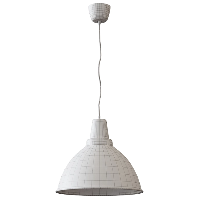 FOTO Aluminium Pendant Lamp - 50 cm 3D model image 2