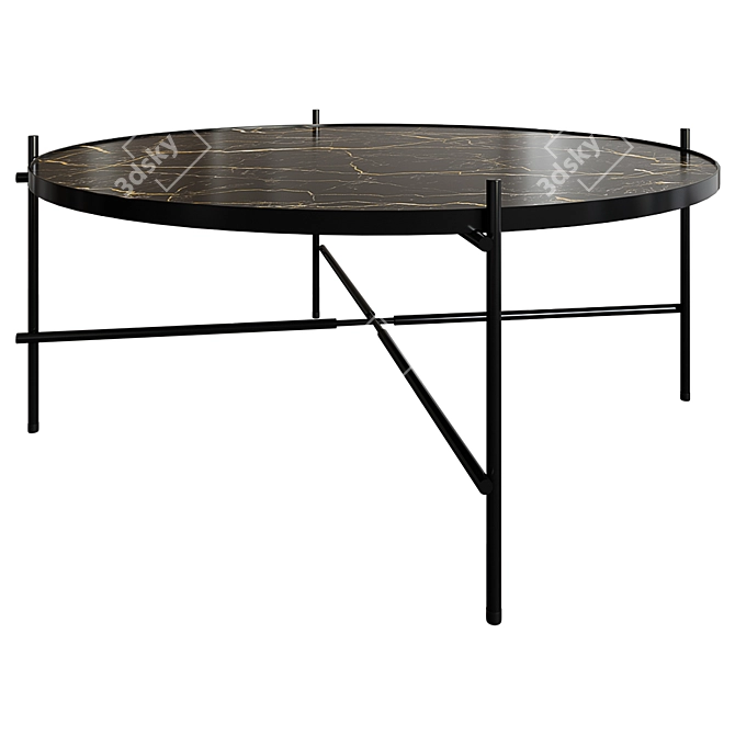 Cosmo Lacio Coffee Table: Sleek Design, Perfect Size 3D model image 1