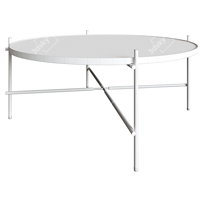 Cosmo Lacio Coffee Table: Sleek Design, Perfect Size 3D model image 2