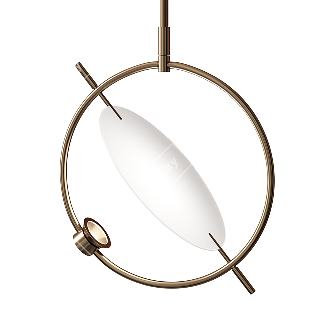 Gaspar Pendant - Modern Lighting Solution 3D model image 1