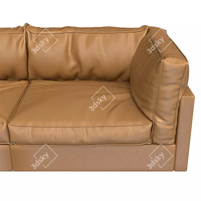 Modern Classic Sofa | SQUARE GROUND 3D model image 3