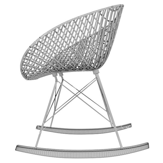 Smatrik Rocking Chair 3D model image 2