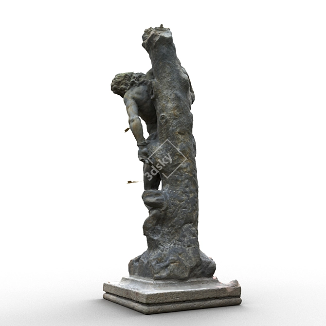 Sebastian of Karlstein Statue | Photogrammetry 3D Model 3D model image 3