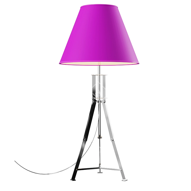 KR-34680 Table Lamp: Rhythmic Illumination 3D model image 1