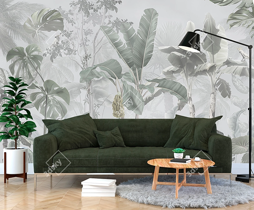 Customizable MasterFresok Art Murals 3D model image 3