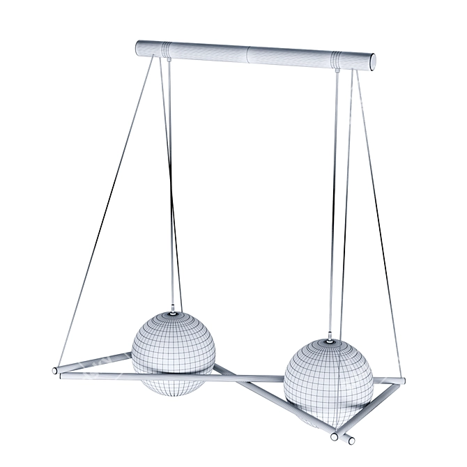 Eglo Salvezinas Pendant Light 3D model image 2