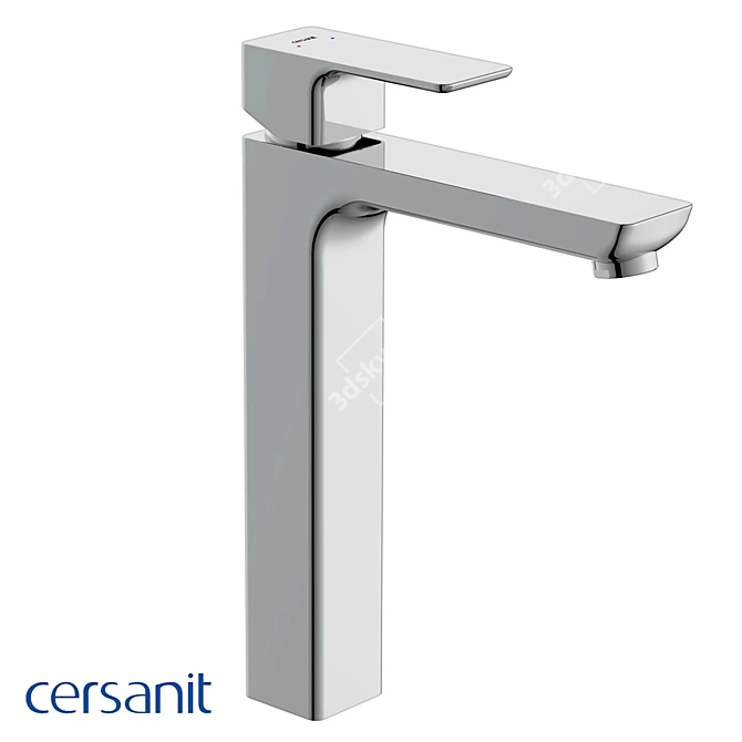 Cersanit Geo-Tall Mixer Sink - Sleek and Modern 3D model image 1