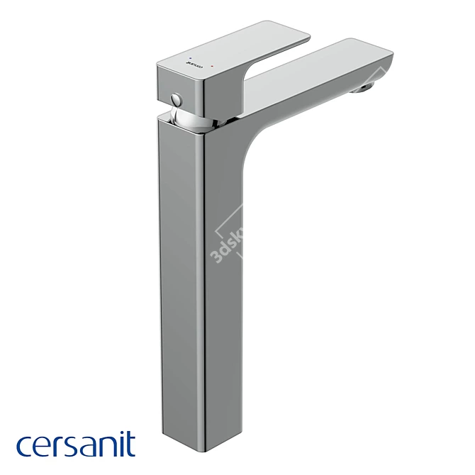 Cersanit Geo-Tall Mixer Sink - Sleek and Modern 3D model image 2